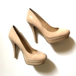 Lauren Conrad Nude Platform Heels